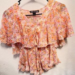 Floral blouse